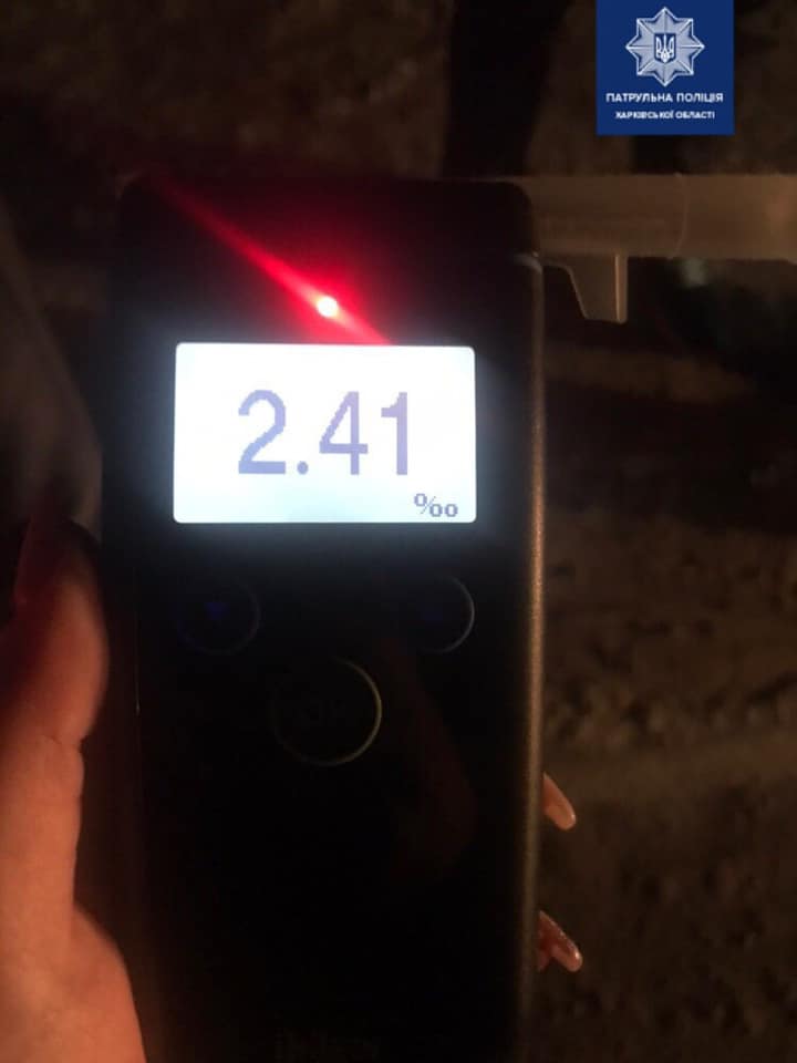 Харьковчане продолжают садиться пьяными за руль