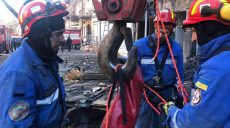 В Одессе спасатели закончили обследование здания сгоревшего колледжа