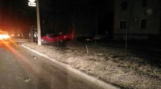 На Клочковской Daewoo врезался в дерево (фото)