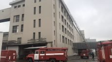 На Харьковском мясокомбинате произошел пожар (фото)