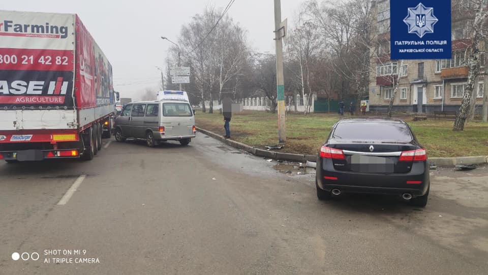 В ДТП на ул. Академика Павлова — двое пострадавших (фото)