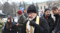 В Харькове протестуют против обмена с Россией обвиняемых в теракте возле Дворца спорта (фоторепортаж)