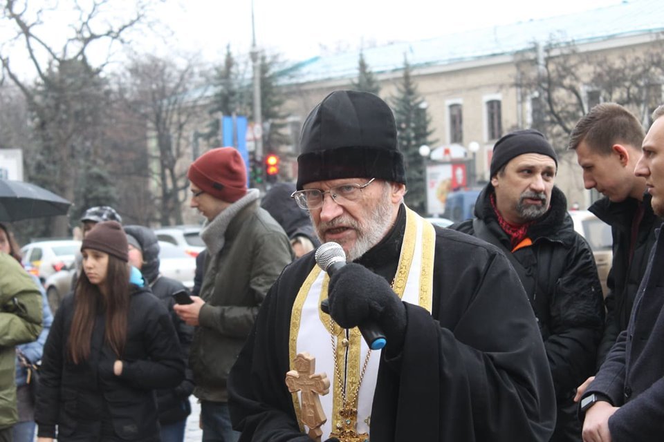 В Харькове протестуют против обмена с Россией обвиняемых в теракте возле Дворца спорта (фоторепортаж)