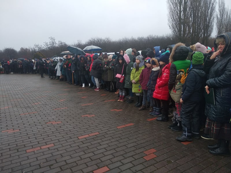 В Дробицком Яру состоялась Церемония памяти жертв Холокоста (фоторепортаж)