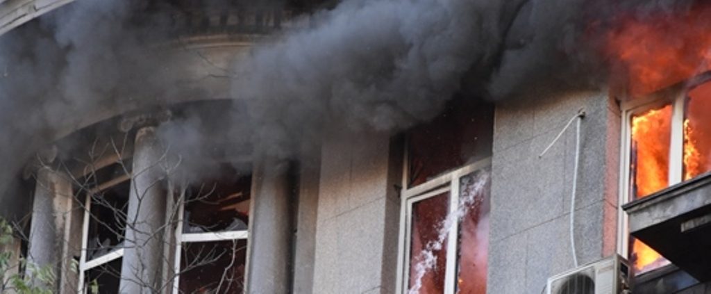 Пожар в Одесском колледже: число пострадавших увеличилось