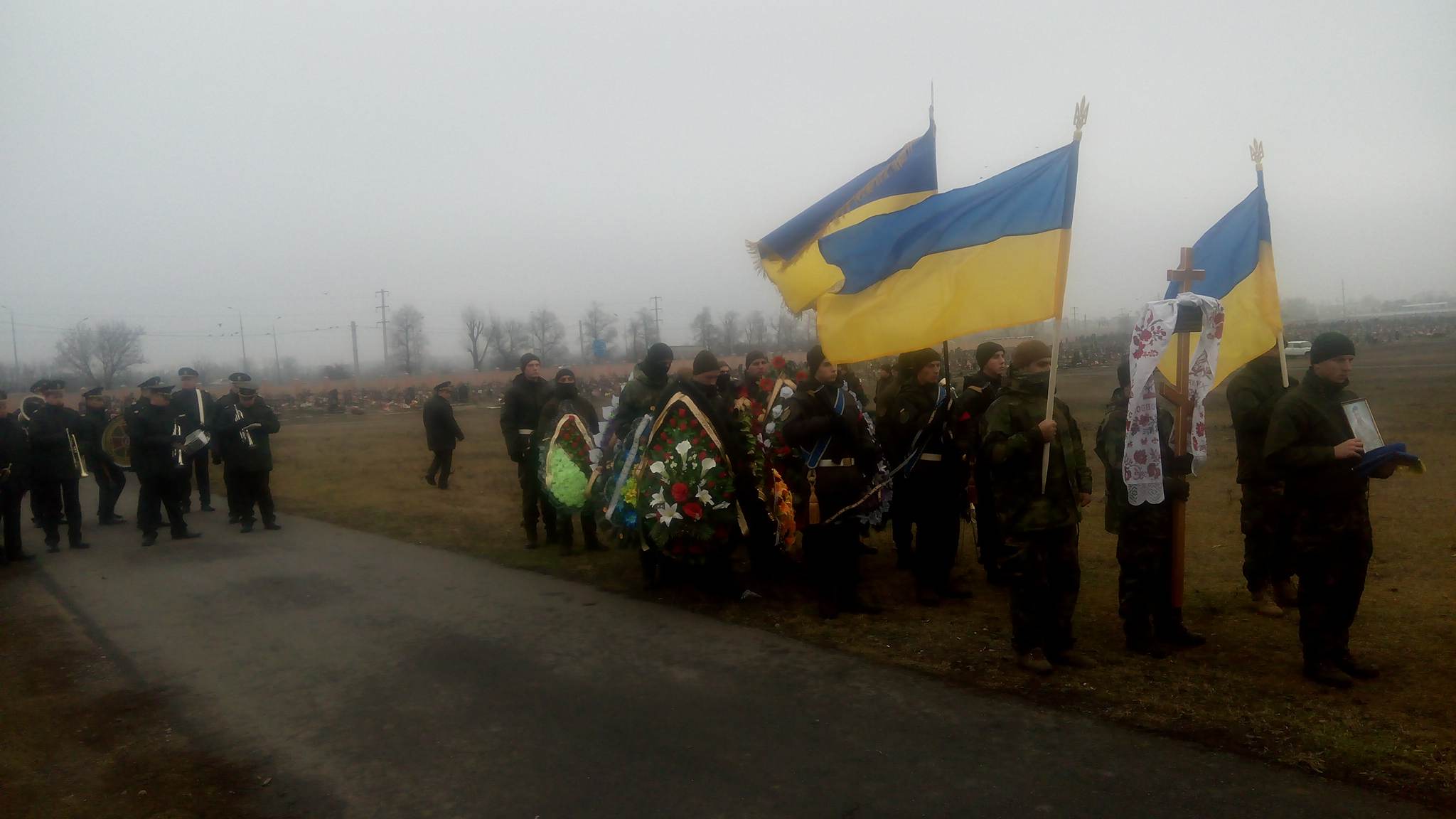 В Харькове попрощались с погибшим на Донбассе военным