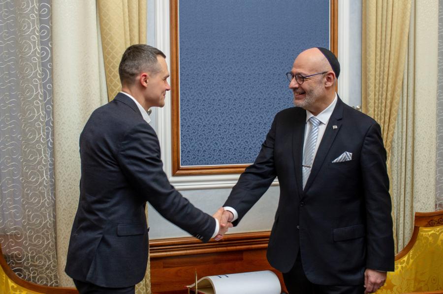 Председатель ХОГА встретился с Послом Государства Израиль в Украине