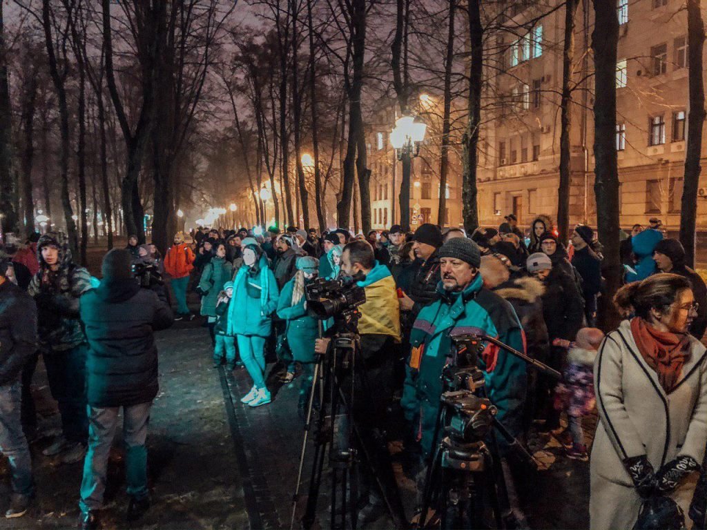 Рок — за чесний суд: у Харкові відбувся концерт на підтримку волонтерів, яких підозрюють у вбивстві Шеремета (відео)
