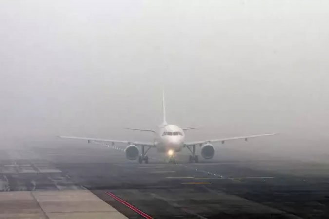 5 рейсов из-за тумана в Харькове отменили