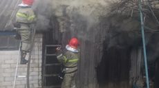 Спасатели ликвидировали крупный пожар в Балаклее (фото)