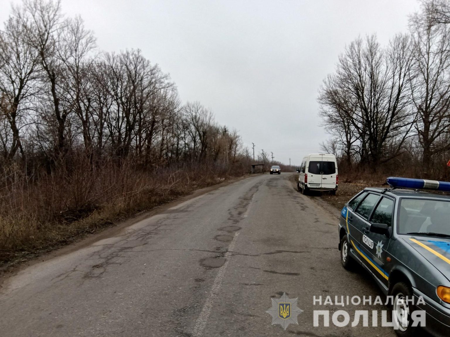 Найден водитель, сбивший двух человек на харьковской трассе (фото)
