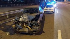На пр. Науки Mazda въехала в припаркованный Hyundai депутата горсовета (фото)