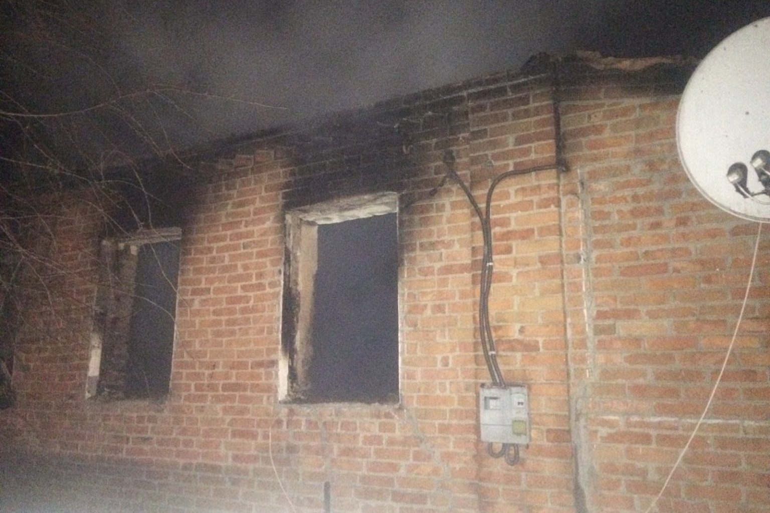 В сгоревшем доме обнаружили тело его хозяина (фото)