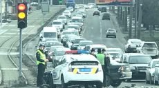 На спуске Веснина столкнулись автомобили (фото)
