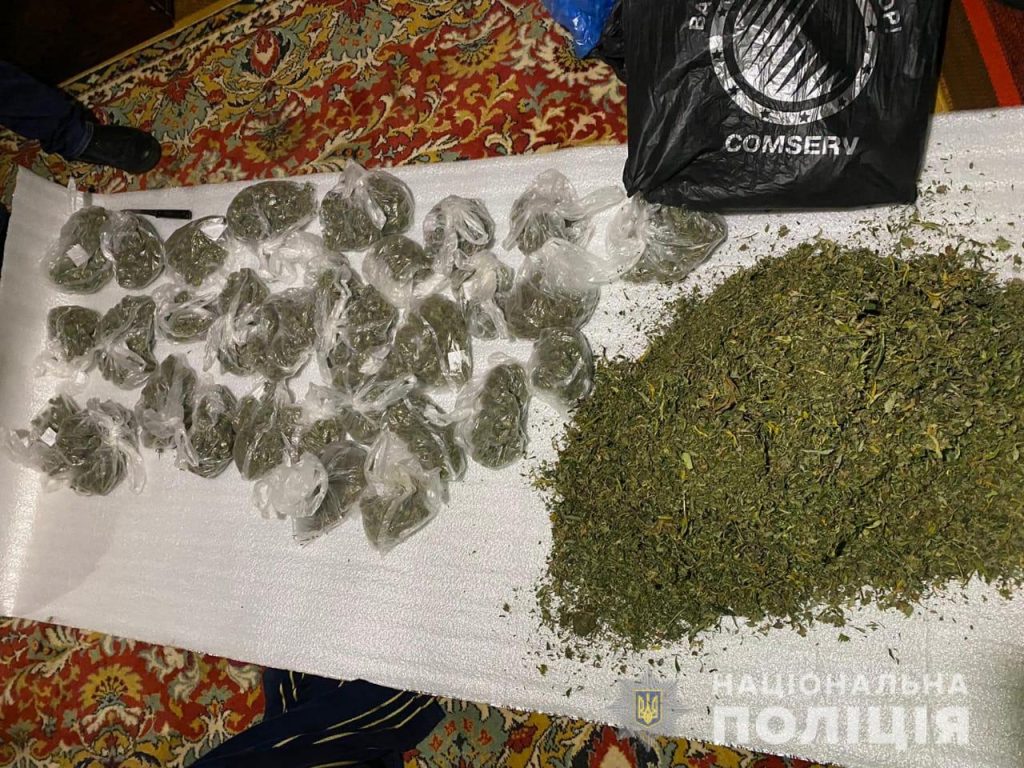 Полицейские за сутки нашли 8 кг каннабиса у жителей Харьковской области (фото)