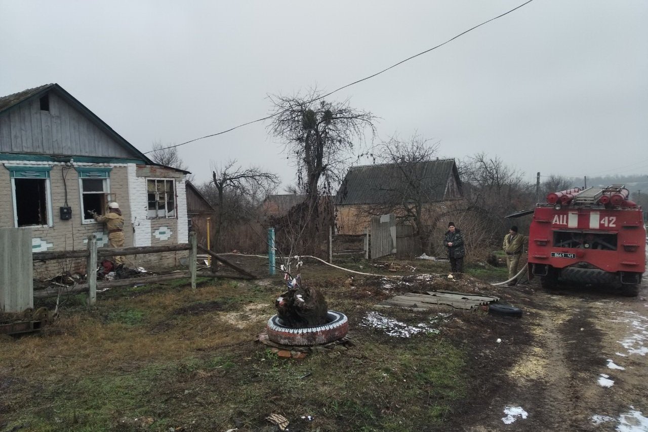На пожаре в частном доме погиб его владелец (фото)