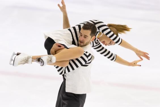 Харьковские фигуристы вошли в «десятку» танцевальных пар Европы (видео)