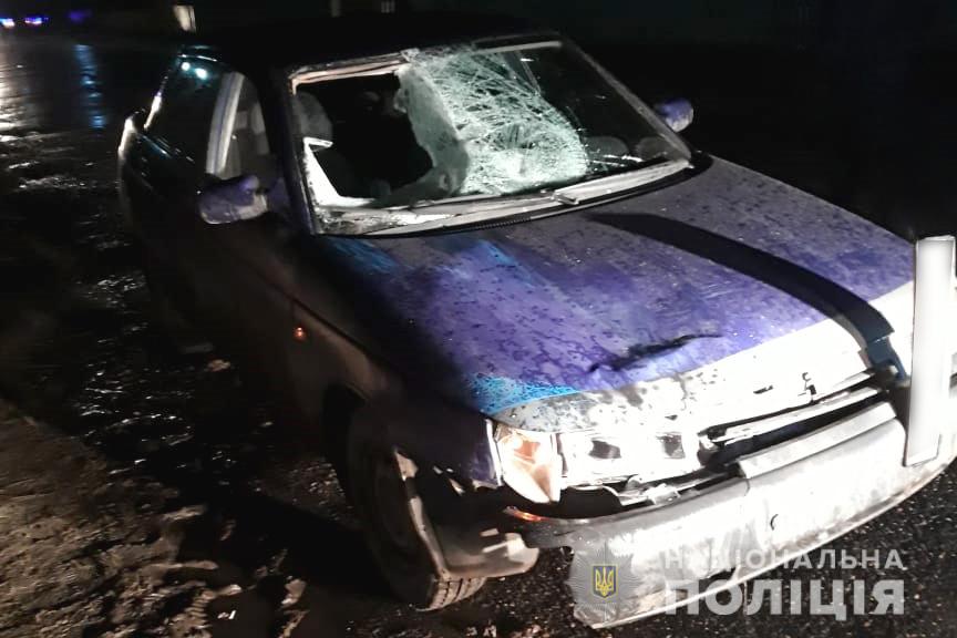 Пьяный водитель сбил малолетних детей на Черкащине (фото)