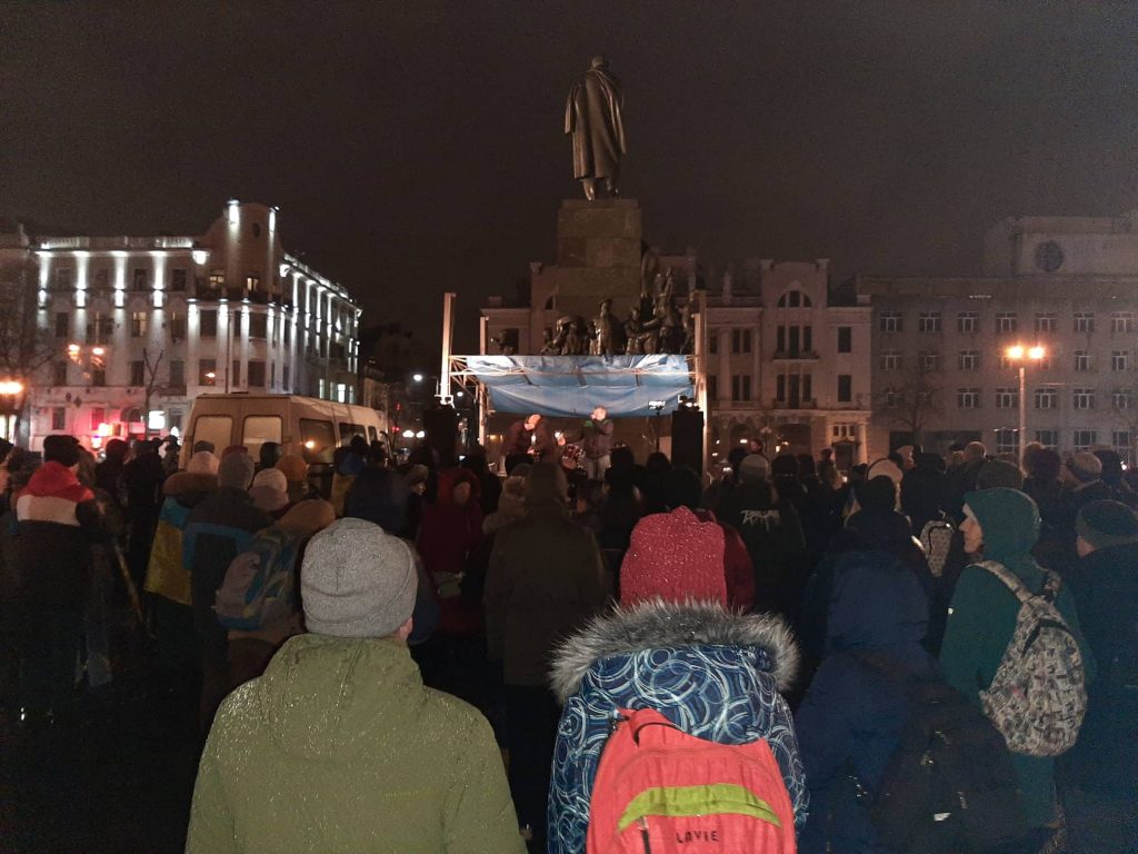 В центре Харькова состоялся рок-концерт (фото, видео)