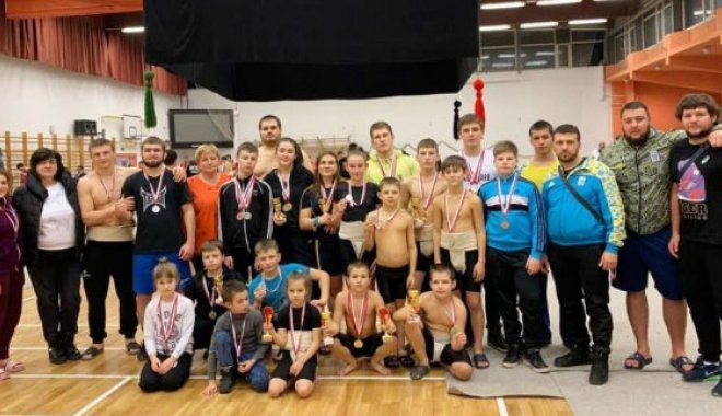 Сумоисты из Харькова завоевали 29 медалей на Кубке Европы