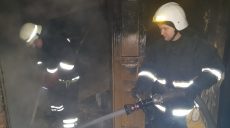 Пожарные потушили полыхающий дом под Харьковом (фото)