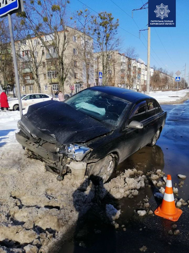 В Харькове Skoda не пропустила вперед Toyota (фото)