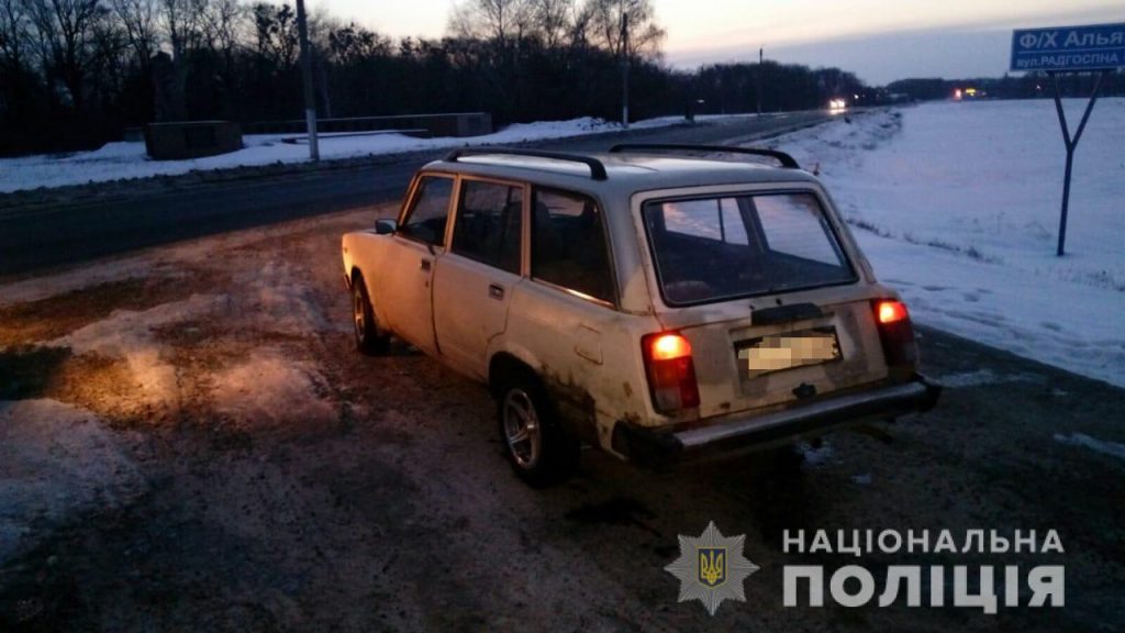 Пьяный житель Харьковщины увидел чужое авто без присмотра и решил на нем покататься (фото)