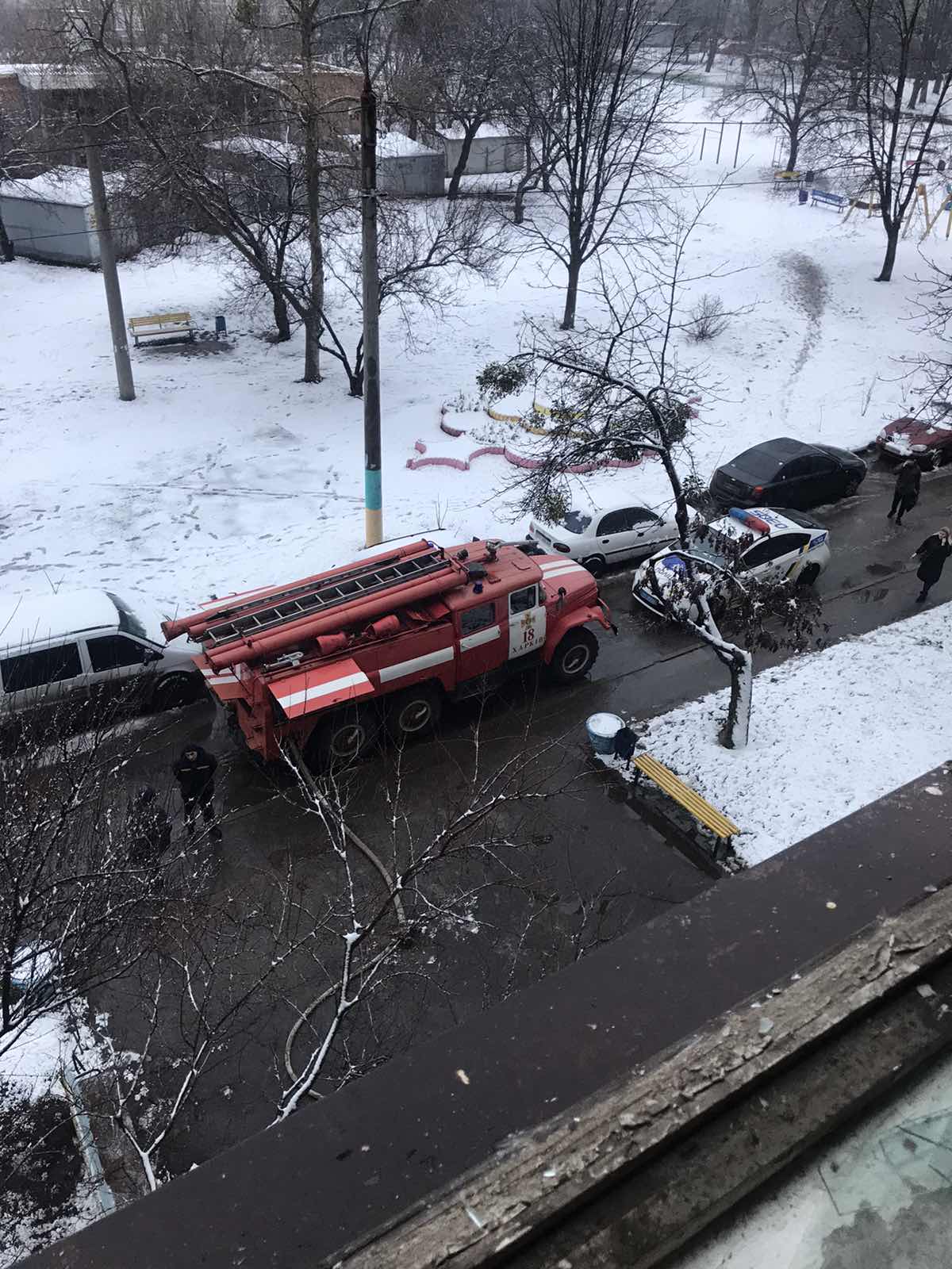 В Харькове во время пожара в девятиэтажке погиб человек (фото)