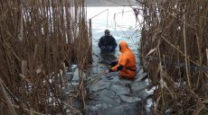 Рыбак утонул в ледяном водоём (фото)