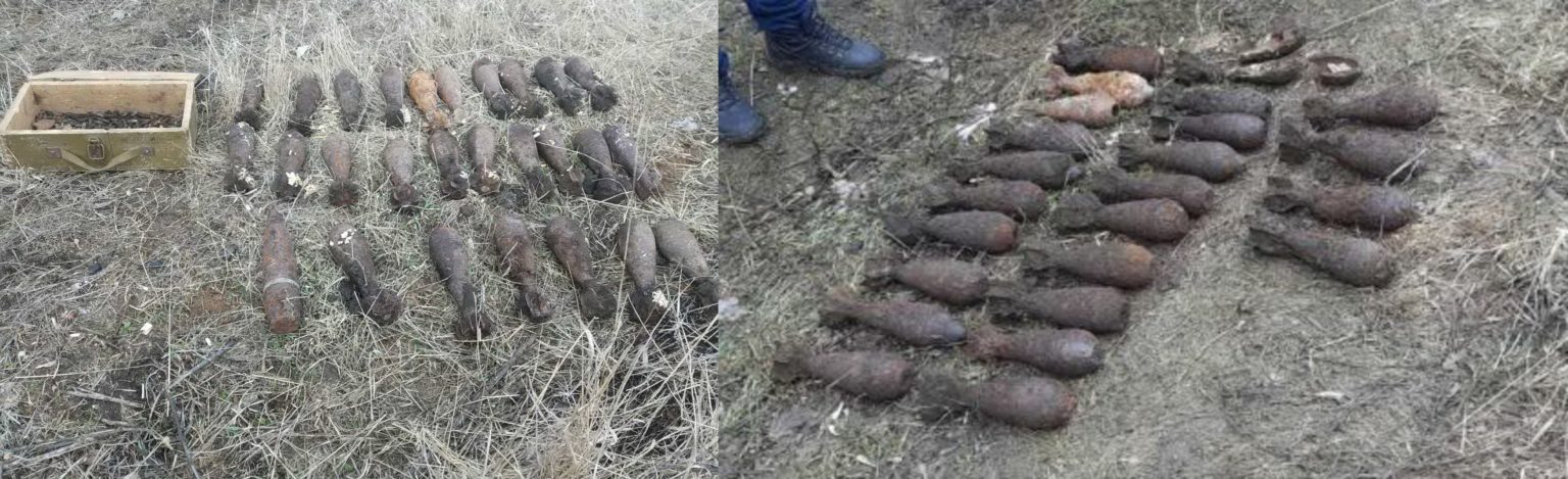 На Харківщині ДСНС знешкодили велику кількість небезпечних боєприпасів