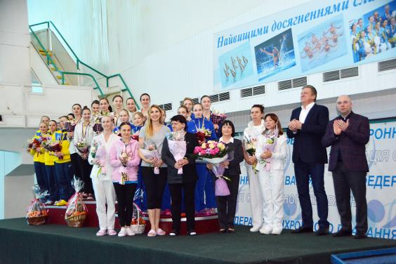 Харьковские синхронистки удачно выступили на чемпионате Украины