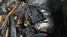 В Харькове на пожаре в недострое один человек погиб, другой был обожжен (фото)