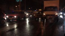 На Салтовке огромная пробка из-за ДТП (фото, видео)