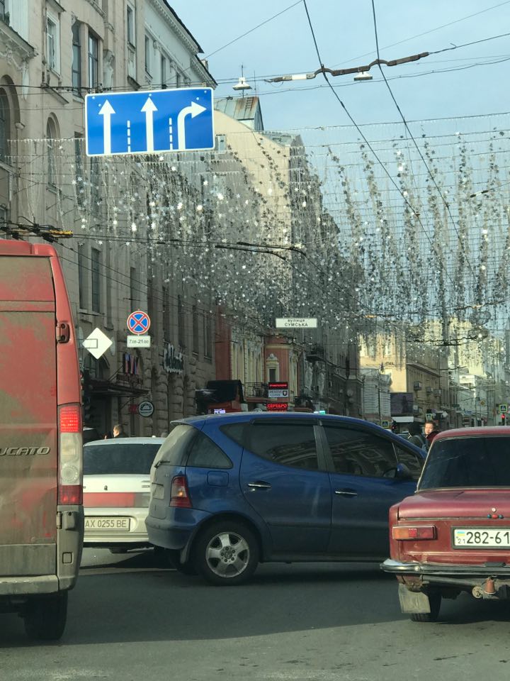 На Историческом музее очередное ДТП (фото)