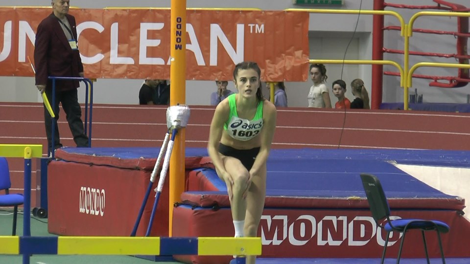 Харьковчанка выиграла чемпионат Украины по прыжкам в длину (фото)