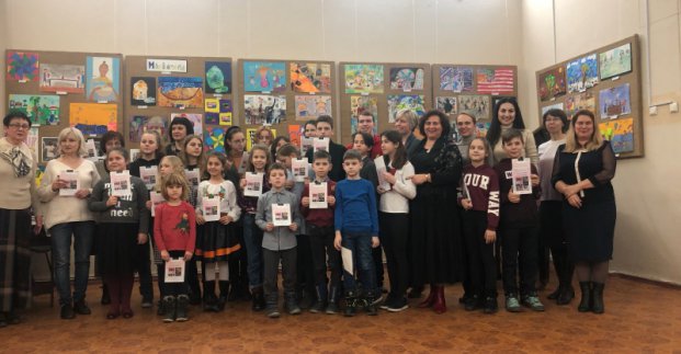В Харькове открылась выставка работ детей из Харькова и Цинциннати