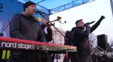 На майдані Свободи зустрілися патріоти з різних міст України (відео)