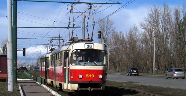 Трамваи №23 и 26 на три дня изменят маршрут