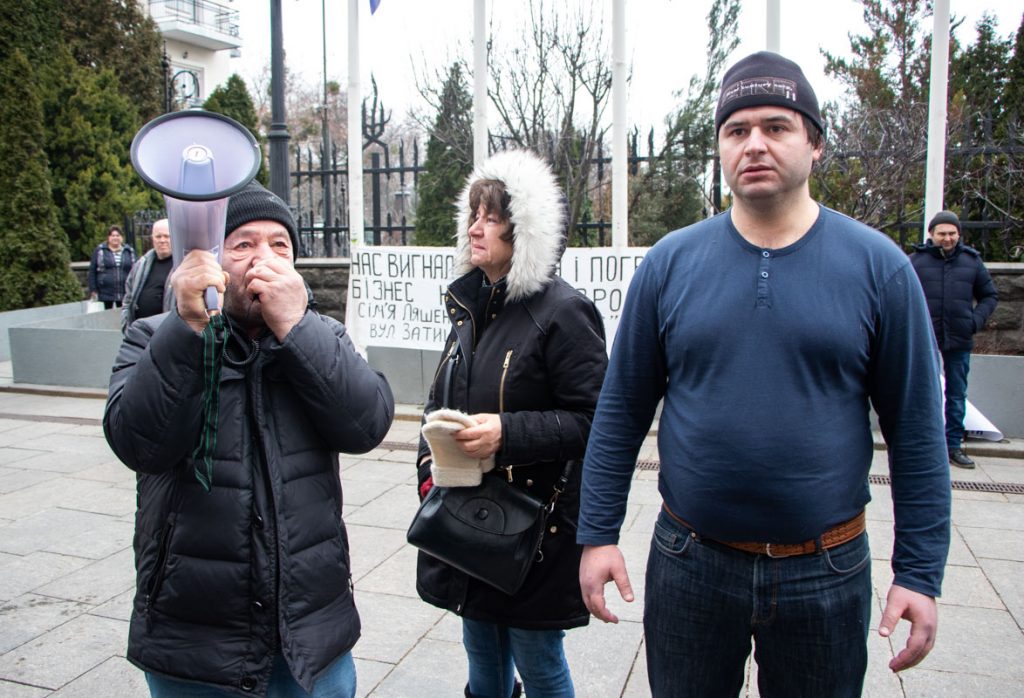 Під час протесту аграріїв до людей замість Президента вийшла очільниця його пресслужби