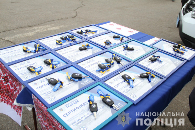 Полицейские Харьковщины получили новые Renault Duster