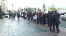 У Харкові на майдані Свободи відбуваються дві громадянські акції