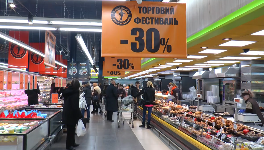 Мережа супермаркетів «РОСТ» проводить фестиваль знижок (відео)