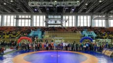 На Харьковщине проходит IX Всеукраинский турнир по вольной борьбе среди юниоров