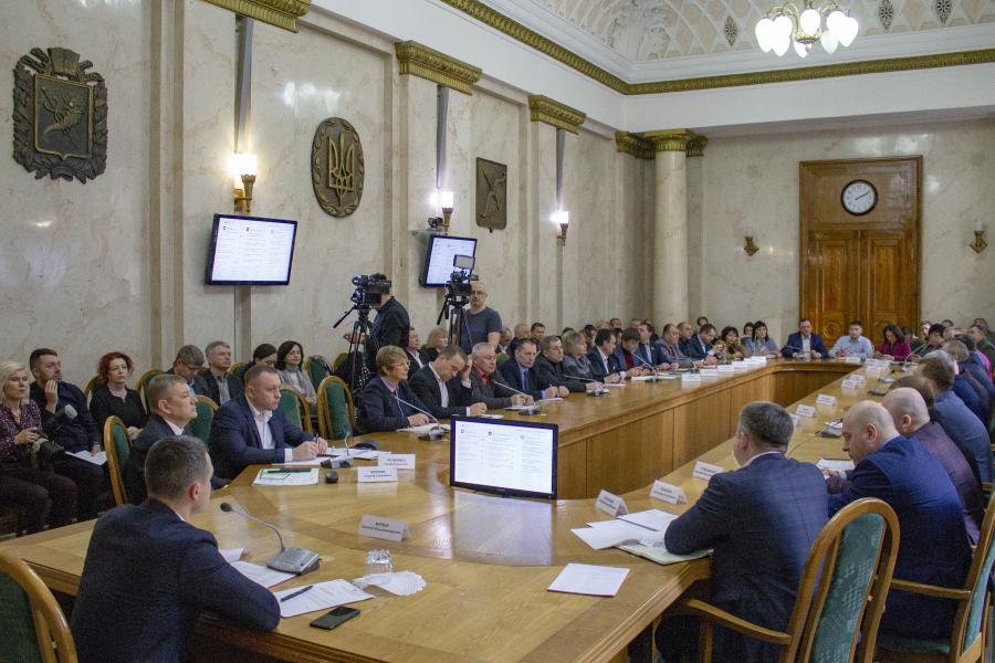 Состоялось первое заседание Совета развития общин и территорий Харьковской области