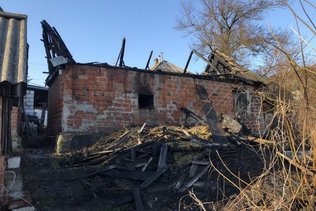 На Харьковщине распространяются полевые пожары