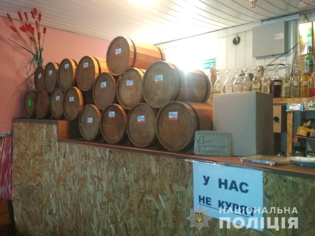 По районам Харькова продолжаются проверки объектов торговли алкогольными напитками