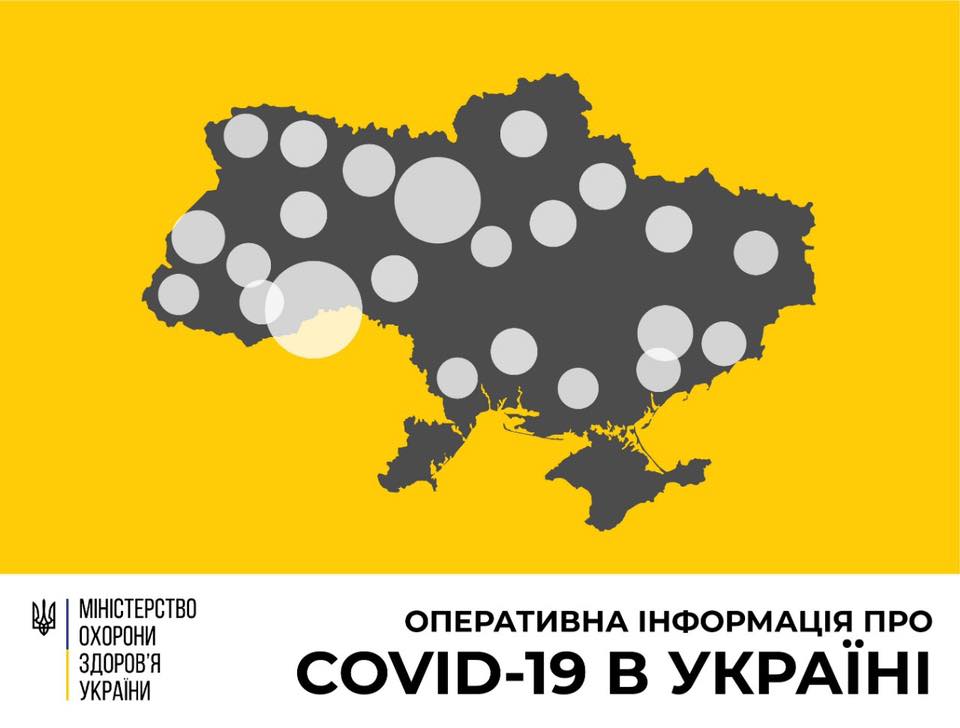В Украине — 475 лабораторно подтвержденных случаев COVID-19
