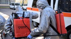 Заражені ділянки міст дезінфікують рятувальники з ДСНС