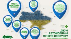 В Харьковской области на границе работают только три пункта пропуска