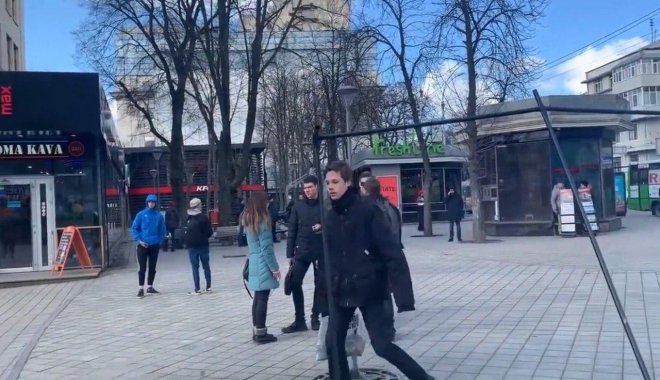 Полиция открыла уголовное производство по факту нападения на палатку политической партии